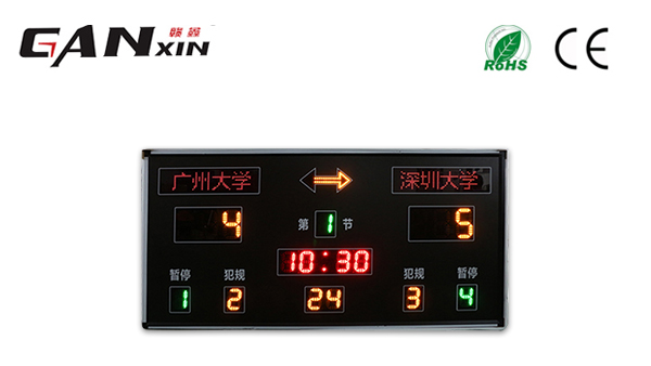 籃球比賽記分牌怎么用？